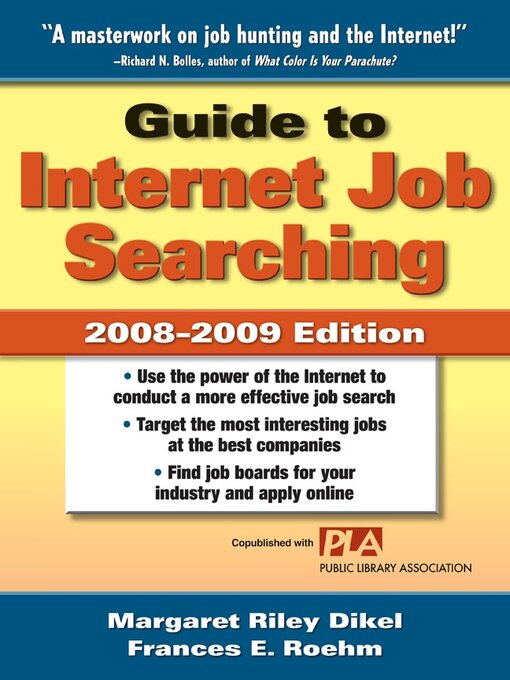 Title details for Guide to Internet Job Searching by Margaret Riley Dikel - Wait list